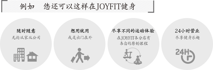 例えばこんな使い方。【会社帰りに】自宅でも、勤め先でも。どこからでも！。【出張先で】帰省中や出張時にも利用可能！【いつもと違う体験】店舗独自の好きなプログラムを選べる！【24時間利用可能】昼はスタジオ、夜は24hジムで。