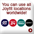 JOY FITグループ全て相互利用可能！