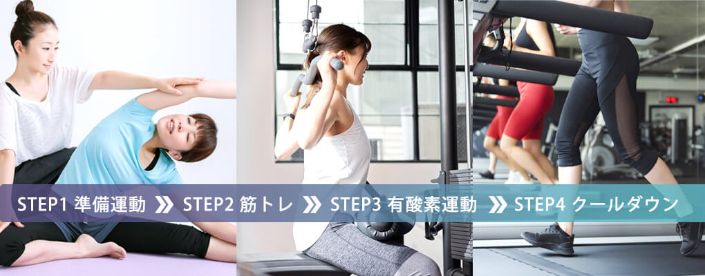 着実に痩せる！ジムで行うダイエットメニュー