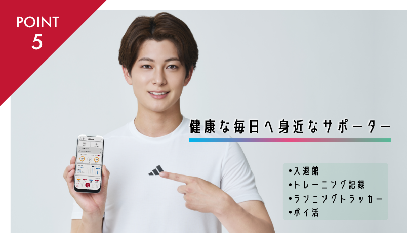JOYFIT Appであなたのトレーニングをサポート