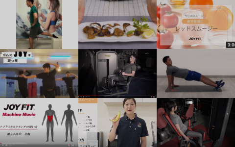 JOYFIT公式YouTube イメージ