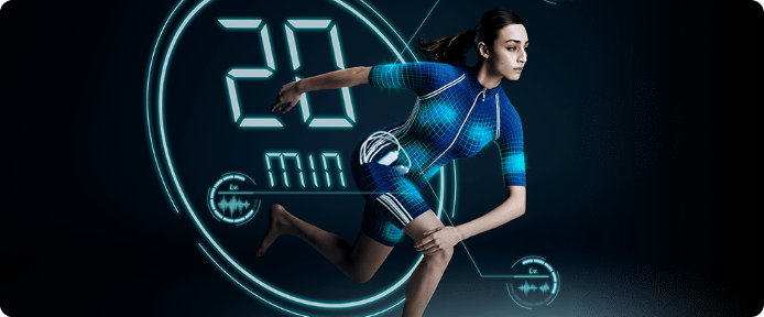 20分で美筋目覚めるEMSトレーニング イメージ