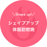 シェイプアップ体脂肪燃焼