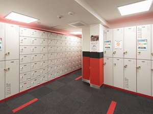 共用ロッカー＆契約ロッカー