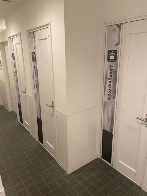男性専用更衣室